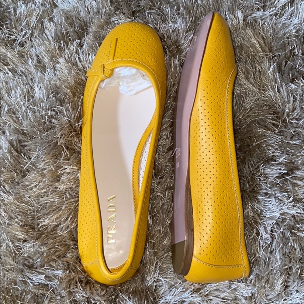 PRADA Ballet Flats